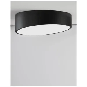 Stropní svítidlo MAGGIO černý hliník matný bílý akrylový difuzor LED 30W 230V 3000K IP20 - NOVA LUCE Top Prodej