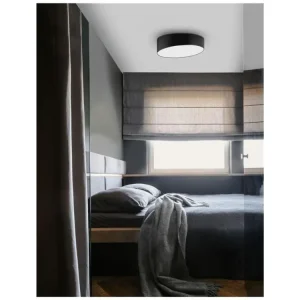 Stropní svítidlo MAGGIO černý hliník matný bílý akrylový difuzor LED 60W 230V 3000K IP20 - NOVA LUCE Objednat Nyní