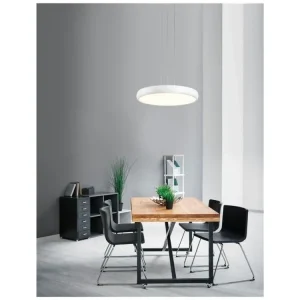 Pouze Dnes Závěsné svítidlo GAP bílý hliník akrylový difuzor LED 50W 230V 3000K IP20 - NOVA LUCE