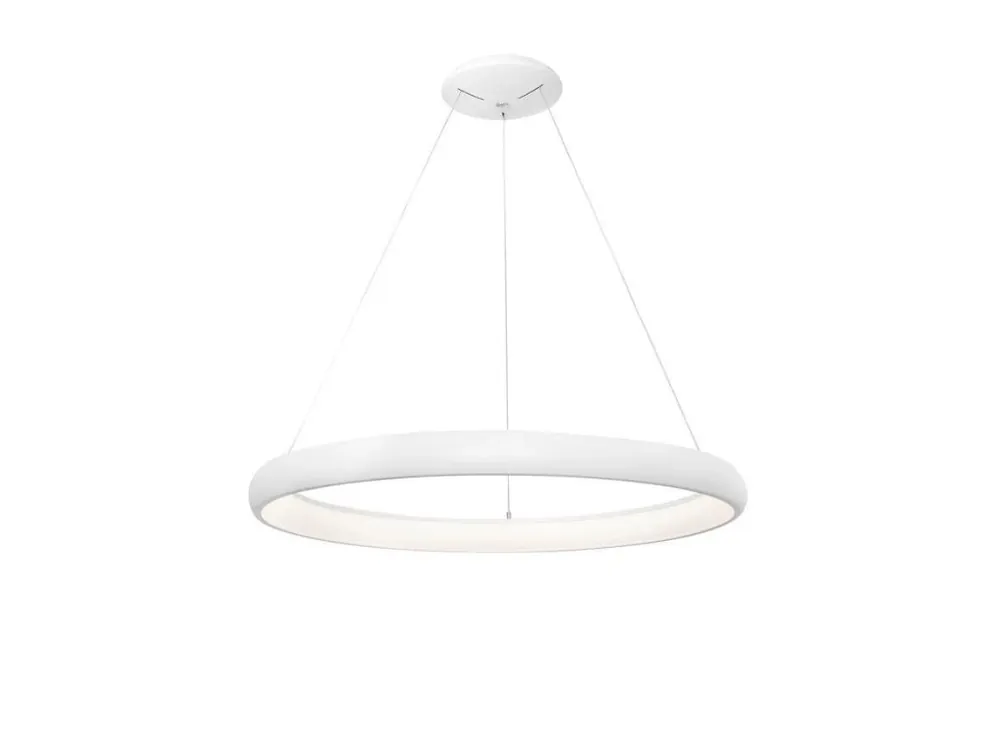 Závěsné svítidlo ALBI bílý hliník a akryl LED 50W 230V 3000K IP20 stmívatelné - NOVA LUCE Sleva