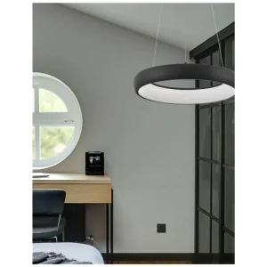 Závěsné svítidlo ALBI černý hliník a akryl LED 32W 230V 3000K IP20 stmívatelné - NOVA LUCE Oblíbený
