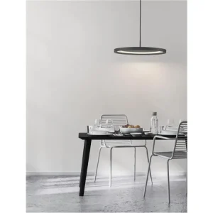 Závěsné svítidlo ANDROMEDA černá ocel a akryl D40mm LED 30W stmívatelné - NOVA LUCE Vysoce Kvalitní