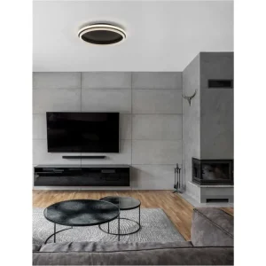 Stropní svítidlo WILLOW černá ocel a akryl D45x6mm LED 40W - NOVA LUCE Odeslání Ihned