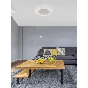 Stropní svítidlo WILLOW bílá ocel a akryl D45x6mm LED 40W - NOVA LUCE Ihned K Objednání