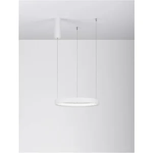 Závěsné svítidlo PERRINE bílý hliník a akryl LED 30W 230V 3000K IP20 stmívatelné - NOVA LUCE Aktuální