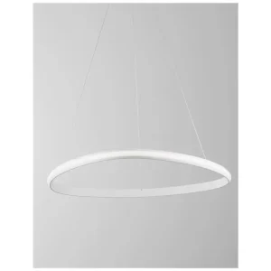 Závěsné svítidlo ARIES bílý hliník a akryl LED 32W 230V 3000K IP20 stmívatelné - NOVA LUCE Koupit Online