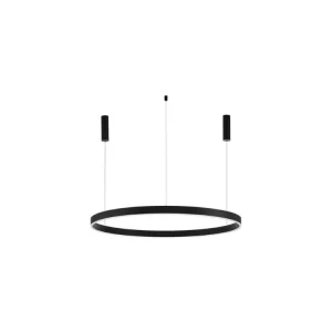 Závěsné svítidlo MOTIF 3000K stmívatelné Triac černé LED 72W 5250lm 120cm - NOVA LUCE Jen Po Omezenou Doba