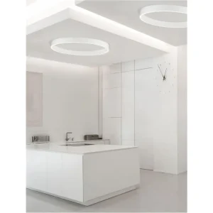 Stropní svítidlo STING LED hliník a akryl bílá Epistar SMD2835 60W 3000K Eaglerise TRIAC driver D100 H7.8 120st. IP20 stmívatelné - NOVA LUCE Tovární Cena