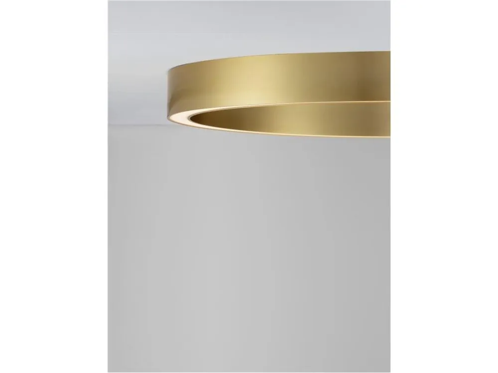 Zlevněný Stropní svítidlo STING LED stropní svítidlo hliník a akryl bronz Epistar SMD2835 60W 3000K Eaglerise TRIAC driver D100 H7.8 120st. IP20 stmívatelné - NOVA LUCE