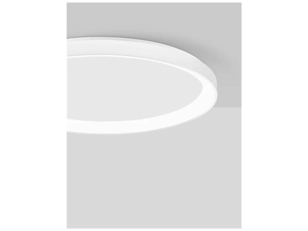 Expresní Doručení Stropní svítidlo PERTINO bílý hliník a akryl LED 30W 230V 3000K IP20 stmívatelné - NOVA LUCE