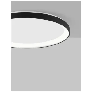 Stropní svítidlo PERTINO černý hliník a akryl LED 38W 230V 3000K IP20 stmívatelné - NOVA LUCE Nejlepší Cena