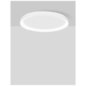 Stropní svítidlo PERTINO bílý hliník a akryl LED 48W 230V 3000K IP20 stmívatelné - NOVA LUCE Sleva