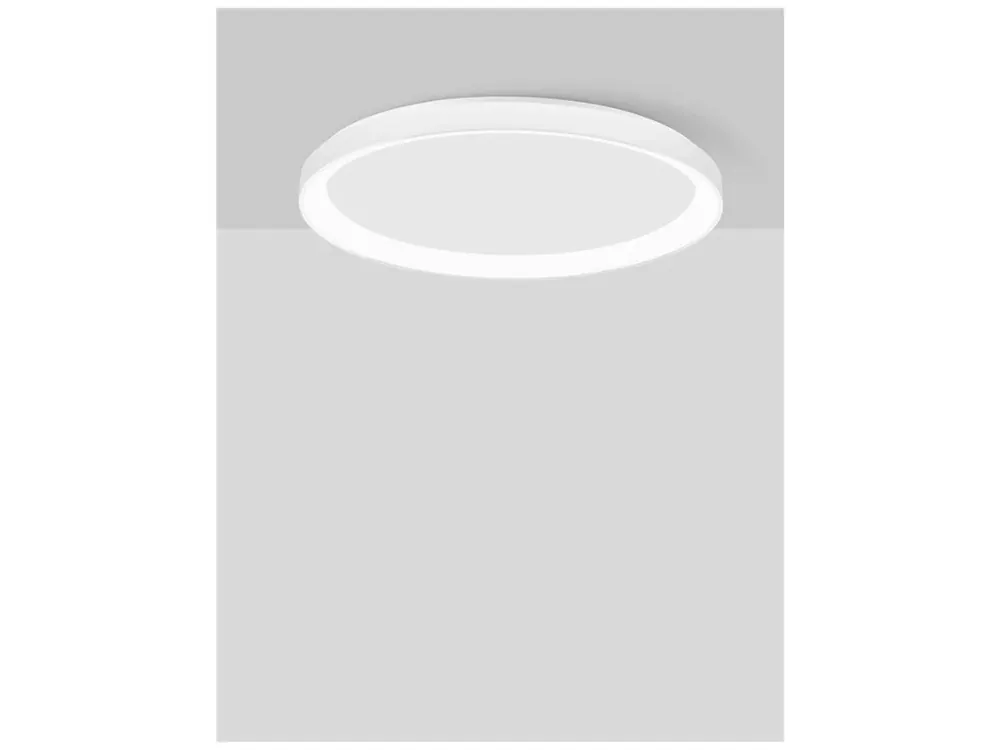 Stropní svítidlo PERTINO bílý hliník a akryl LED 48W 230V 3000K IP20 stmívatelné - NOVA LUCE Sleva