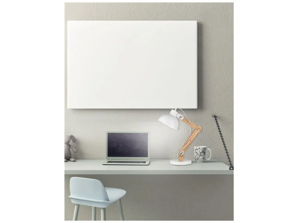 Koupit Online Stolní lampa LILA bílý kov a přírodní dřevo E27 1x12W 230V IP20 bez žárovky - NOVA LUCE