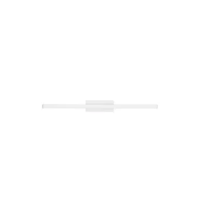 Rychlé Dodání Nástěnné svítidlo nad obrazy a zrcadla FLAT bílý hliník a akryl LED 18W 230V 3000K IP44 - NOVA LUCE
