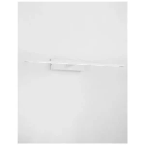 Nástěnné svítidlo nad zrcadlo MONDRIAN bílý hliník a akryl LED 20W 220-240V 3000K IP44 - NOVA LUCE Must-Have