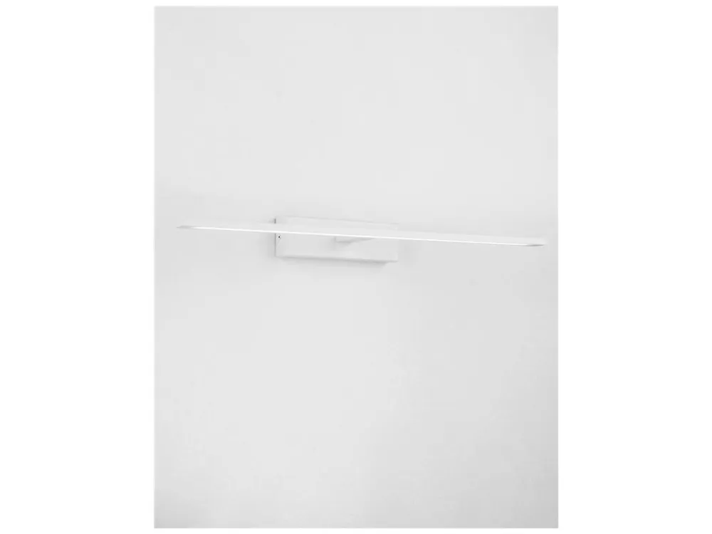 Nástěnné svítidlo nad zrcadlo MONDRIAN bílý hliník a akryl LED 20W 220-240V 3000K IP44 - NOVA LUCE Must-Have