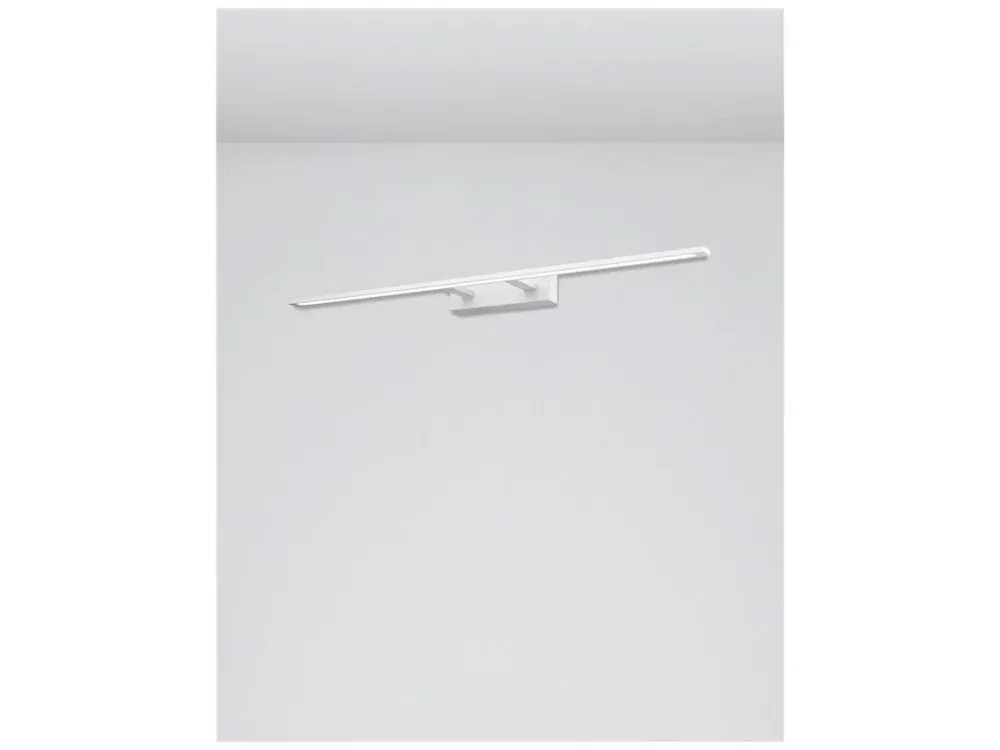 Sleva Nástěnné svítidlo nad obrazy a zrcadla LIVIA bílý hliník a akryl LED 30W 230V 3000K IP44 - NOVA LUCE