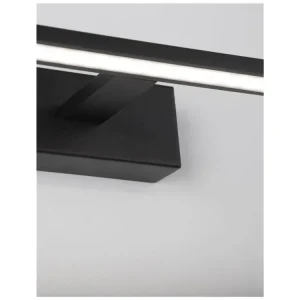 Nástěnné svítidlo nad obrazy a zrcadla LIVIA černý hliník a akryl LED 30W 230V 3000K IP44 - NOVA LUCE Omezená Nabídka