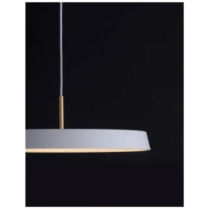 Cenová Bomba Závěsné svítidlo VETRO matný bílý hliník a akryl LED 41W 230V 3000K IP20 - NOVA LUCE
