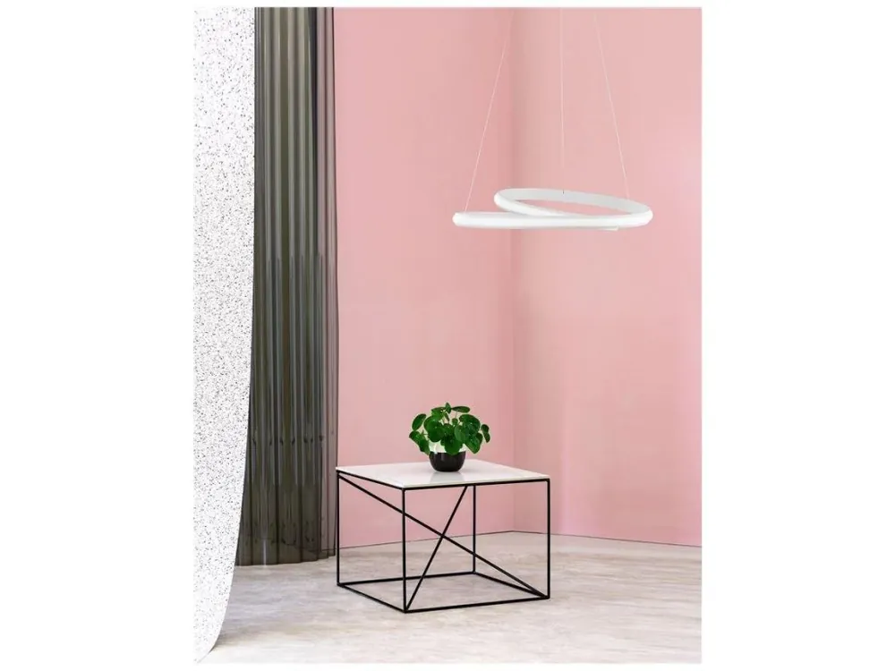Výhodná Nabídka Závěsné svítidlo MALVI bílý hliník a akryl LED 32W 230V 3000K IP20 - NOVA LUCE