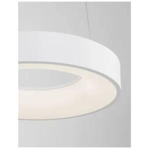 Aktuální Závěsné svítidlo RANDO THIN bílý hliník a akryl LED 30W 230V 3000K IP20 stmívatelné - NOVA LUCE