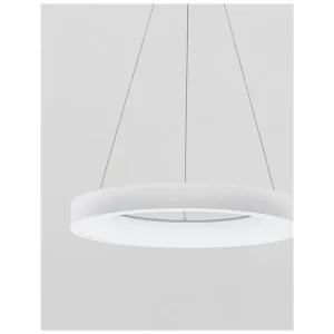 Závěsné svítidlo RANDO THIN bílý hliník a akryl LED 50W 230V 4000K IP20 stmívatelné - NOVA LUCE Horká Nabídka