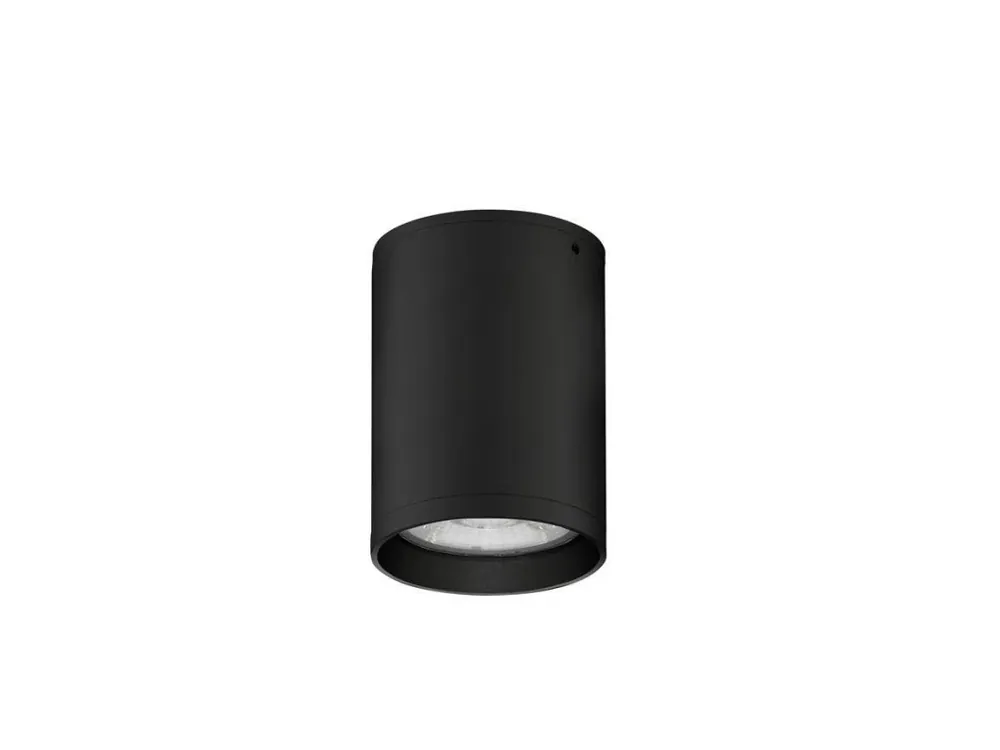 Venkovní stropní svítidlo DARA černý hliník skleněný difuzor LED 9W 3000K 100-240V 120st. IP54 - NOVA LUCE Super Cena