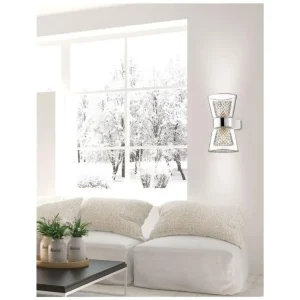 Výprodej Nástěnné svítidlo BOCCALE chromovaný hliník čiré sklo G9 2x5W IP20 vč. žárovky - NOVA LUCE