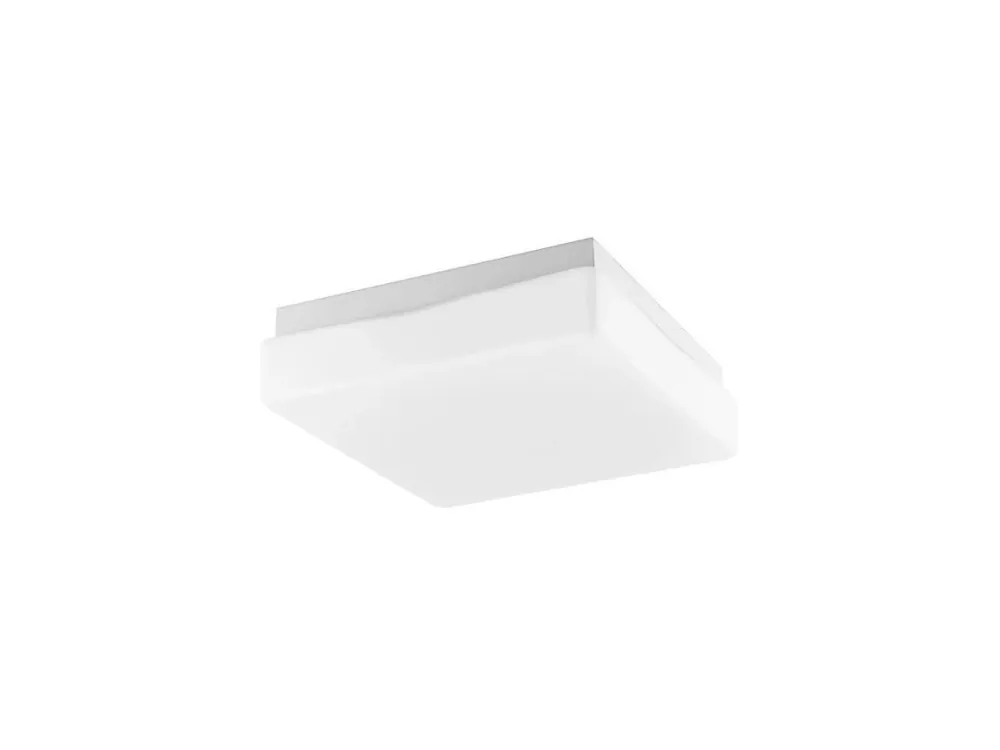 Přímo Od Výrobce Stropní svítidlo CUBE IP44 bílé opálové sklo E27 1x12W - NOVA LUCE