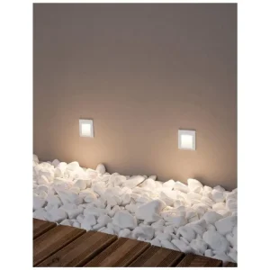 Venkovní zapuštěné svítidlo do zdi KRYPTON bílý hliník LED 3W 3000K 220-240V 15st. IP54 - NOVA LUCE Nízká Cena