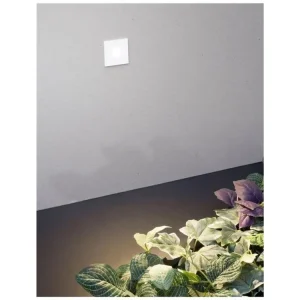 Originální Venkovní zapuštěné svítidlo do zdi PASSAGGIO bílý hliník LED 1W 3000K 3V IP54 délka kabelu 1.80m použijte driver 9020170 - NOVA LUCE