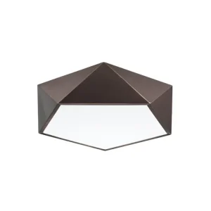 Top Prodej Stropní svítidlo DARIUS stropní svítidlo kov a akrylový difuzor hnědá zvenku a matná bílá uvnitř E27 4x12W - NOVA LUCE