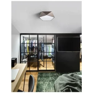 Stropní svítidlo DARIUS stropní svítidlo kov a akrylový difuzor bronz zvenku a matná bílá uvnitř E27 4x12W - NOVA LUCE Novinka
