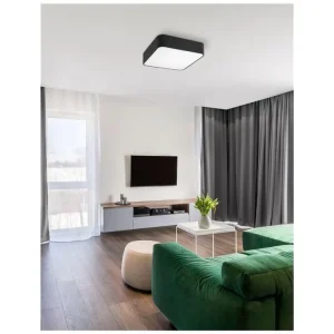 Stropní svítidlo RAGU stropní svítidlo kov a akrylový difuzor černá zvenku matná bílá uvnitř E27 4x12W - NOVA LUCE Ihned K Objednání