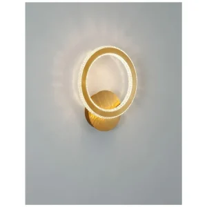 Nástěnné svítidlo CILION zlatý mosazný hliník a akryl LED 19W 230V 2925K IP20 - NOVA LUCE Odeslání Ihned