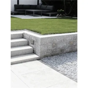 Venkovní zapuštěné svítidlo do zdi FINLO šedý beton IP65 bez světelného zdroje - NOVA LUCE Nejlepší Volba