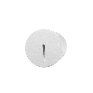 Must-Have Venkovní zapuštěné svítidlo do zdi CIRCE bílý hliník LED 3W 220-240V 3000K IP54 - NOVA LUCE