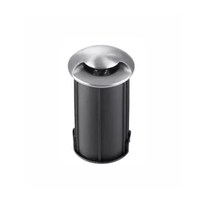 Venkovní zapuštěné svítidlo do země BANG nikl satén hliník LED 1W 3000K IP67 100-240V 42st. vč. driveru - NOVA LUCE Must-Have