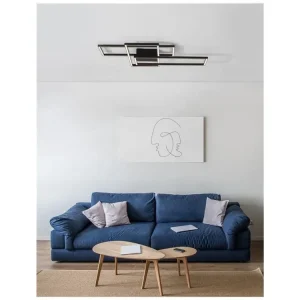 Svítidlo stropní BILBAO matný černý hliník a akryl LED 55W 230V 3000K IP20 stmívatelné - NOVA LUCE Nejprodávanější