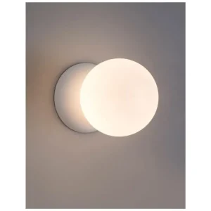 Nástěnné svítidlo ZERO bílá sádra a opálové sklo G9 1x5W IP20 220-240V bez žárovky - NOVA LUCE Oblíbený