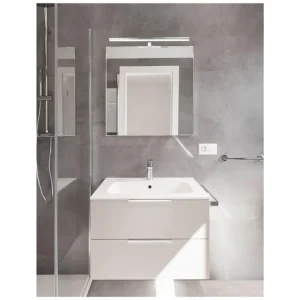 Nástěnné svítidlo nad zrcadlo VANESE chromovaný hliník a akryl LED 18W 3000K IP44 - NOVA LUCE Bezpečná Platba
