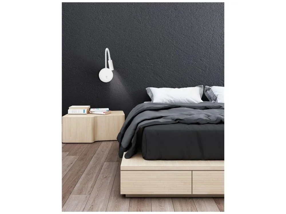 Koupit Online Bodové svítidlo JACO bílý hliník LED 3W 3200K nastavitelné vypínač na těle - NOVA LUCE