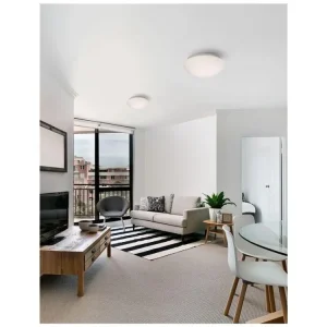 Stropní svítidlo BREST stropní svítidlo bílé opálové sklo a kov E27 2x12W - NOVA LUCE Originální