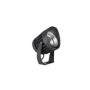 Akční Nabídka Venkovní reflektor NORTH černý hliník a sklo LED 10W 3000K 100-240V 38st. IP65 - NOVA LUCE