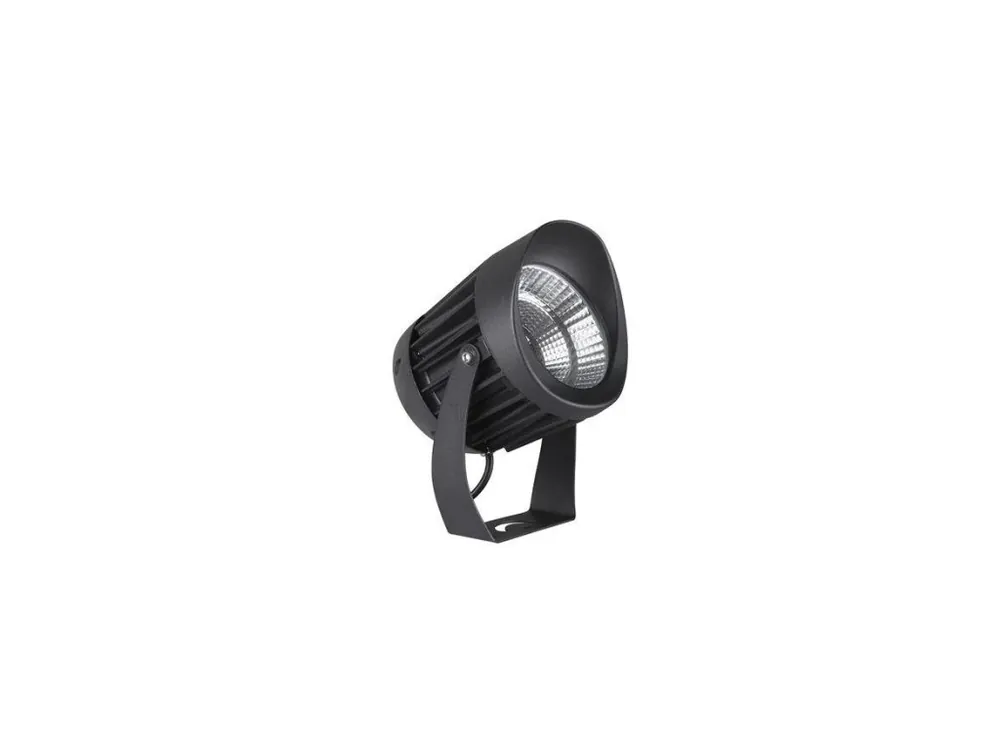 Akční Nabídka Venkovní reflektor NORTH černý hliník a sklo LED 10W 3000K 100-240V 38st. IP65 - NOVA LUCE