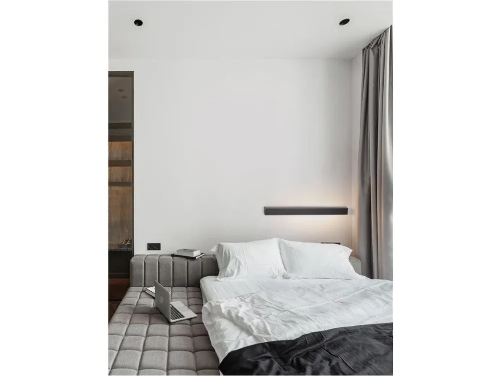 Ověřený Nástěnné svítidlo COLBY černý hliník a akryl LED 21W 230V 3000K IP20 - NOVA LUCE