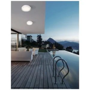 Levný Venkovní stropní svítidlo OLIVER bílý hliník akrylový difuzor LED 20W 3000K 100-240V 92st. IP65 - NOVA LUCE