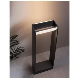 Koupit Online Venkovní sloupkové svítidlo TWIN tmavě šedý hliník akrylový difuzor LED 2x5W 3000K 220-240V rotační 0-90st. IP54 - NOVA LUCE