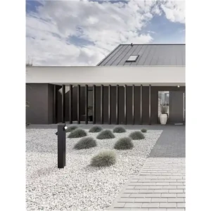 Venkovní sloupkové svítidlo ZELDA černý hliník a akrylový difuzor proti oslnění LED 9W 3000K 100-240V IP65 - NOVA LUCE Nejprodávanější